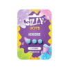purple silly dots