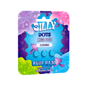 purple silly dots mega dose